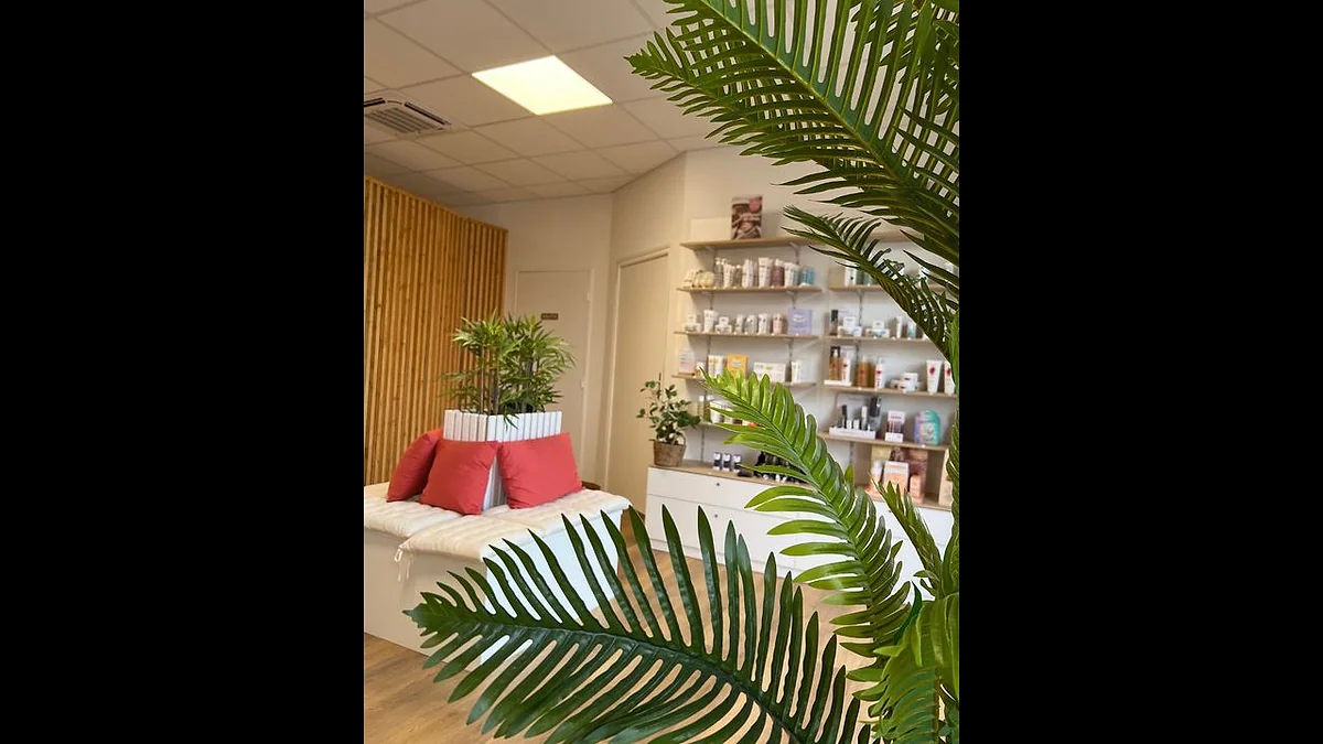 Plantes vertes et accueil chaleureux